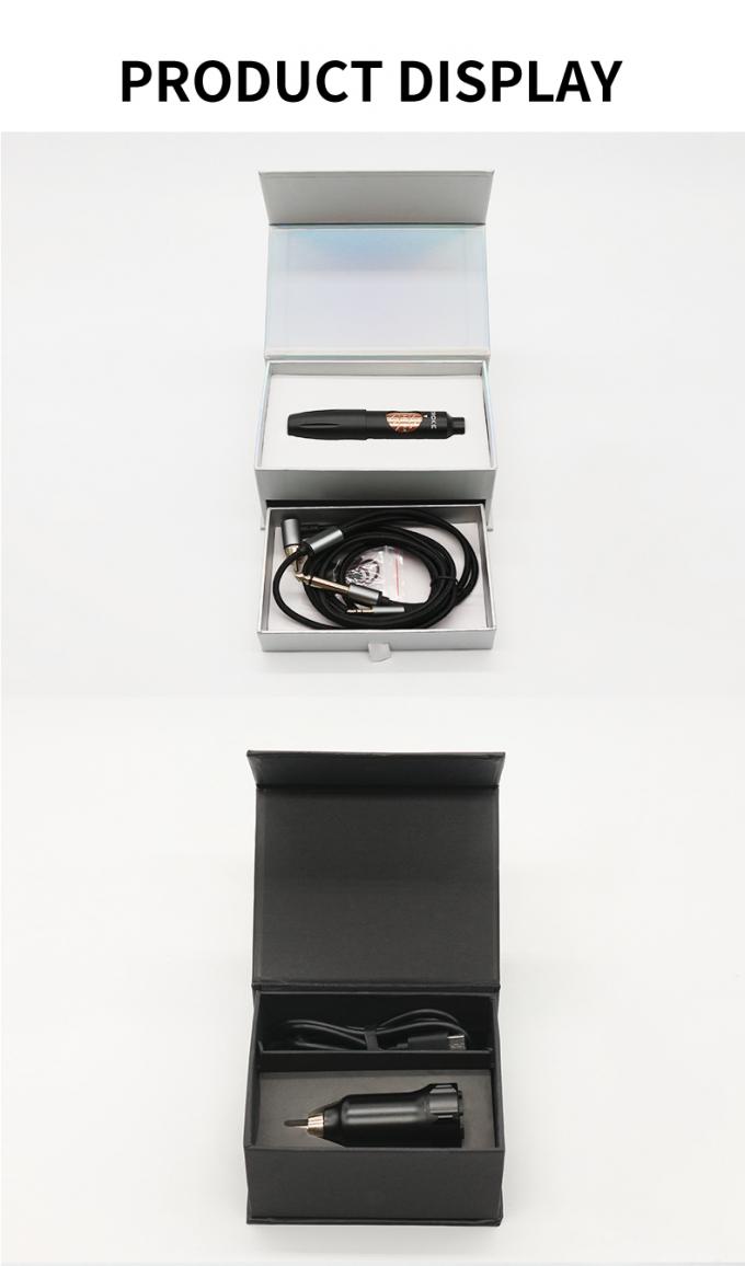 Dermograph Make-up Digital drahtlose Batterie Drehtattoo-Maschine Permanente Make-up Tattoo-Pistole 20