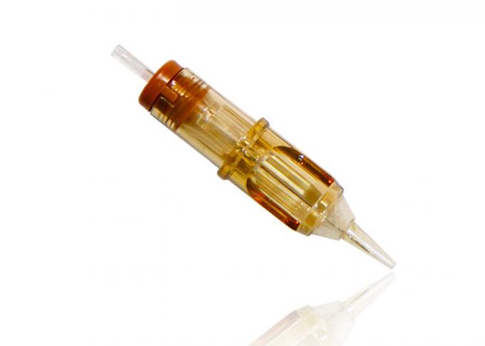 20 Stück/Box Gelbe Tattoopatrone Augenbraue Permanente Make-up Nadeln 5