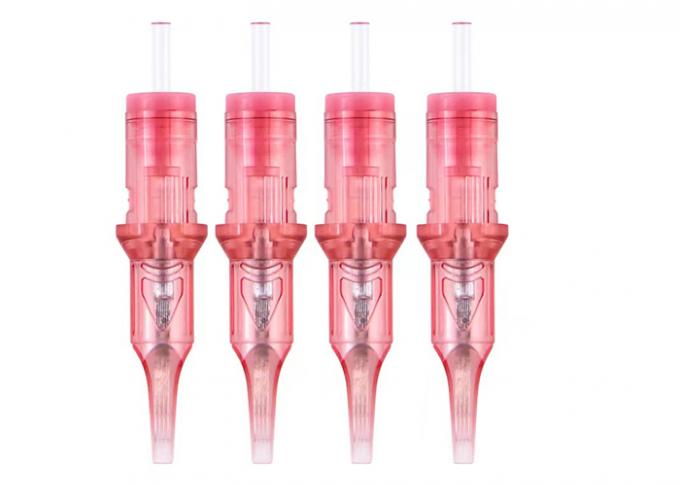 20 Stück/Box Rosa Patronen Permanent Make-up Tätowiernadeln 0
