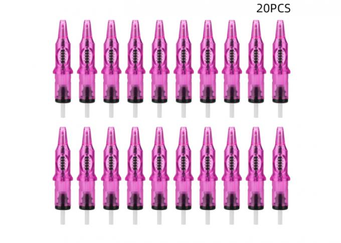 Übungsnadeln für Permanent Make-up mit 0,5 mm Tintenpatrone 0