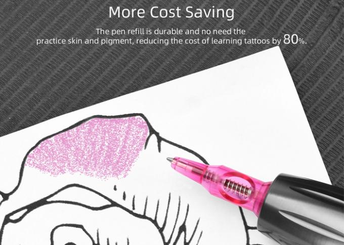 Tätowierungstraining Tintennadel, Permanent Make-up Übung Tätowierung Nadeln 0