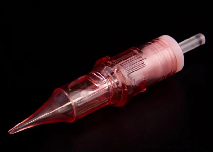 Medizinischer Standard Edelstahl Permanent Make-up Nadeln in rosa Farbe 0